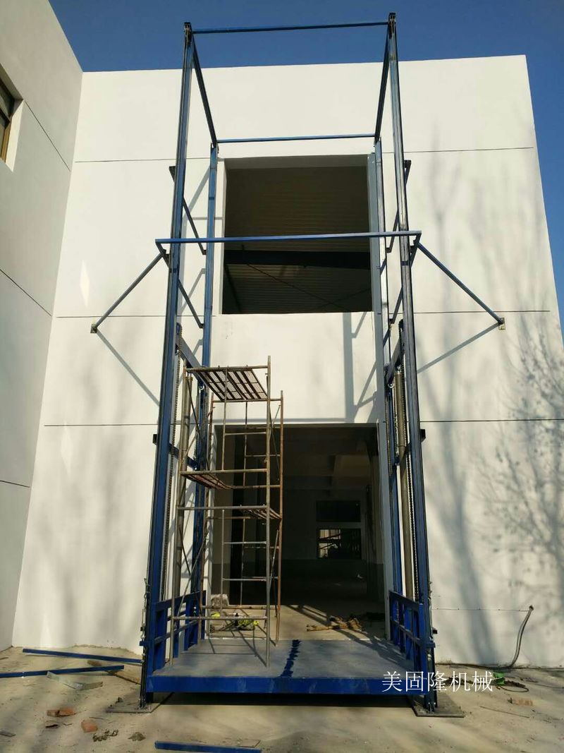 保定仓库专用导轨式升降货梯价格